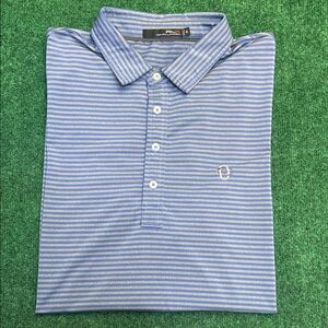RLX by Ralph Lauren Polo from Oakmont Country Club! (Black & White / Size XL)